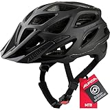Alpina Mythos 3.0 L.E. - Leichter, Optimal Belüfteter & Anpassbarer Fahrradhelm Mit Antibakteriellen Polstern Für Erwachsene, Black matt, 52-57 cm Alpina Mythos 3.0 L.E. - Leichter, Optimal Belüfteter & Anpassbarer Fahrradhelm Mit Antibakteriellen Polstern Für Erwachsene, Black matt, 52-57 cm